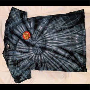 santa cruz tie dye t-shirt